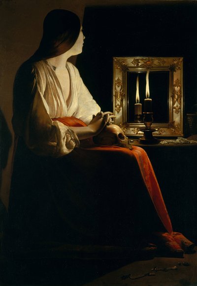 Die reuige Magdalena, ca. 1640 von Georges de La Tour